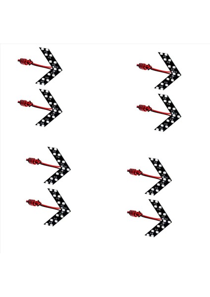 8pcs Universal 14 Smd Araba Yan Dikiz Bakış Ayna Turn Sinyal LED Işıklar Göz Kırpıcı Getirme Sarı Işık (Yurt Dışından)