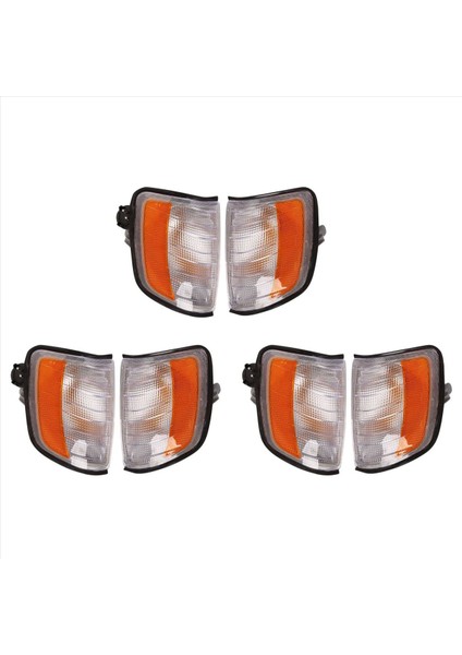 3x Araç Köşesi Işık Ön Turn Sinyal Gösterge Lambası Mercedes Benz E Sınıfı W124 1985-1996 1248261243 1248261143 (Yurt Dışından) indirimleri