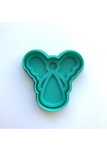 Melek Kurabiye Kalıbı ve Damga Seti | Koruyucu Melek Figürü | Yılbaşı, Baby Shower Temalı Parti | Şeker Hamuru, Kil Şekillendirici fiyatları