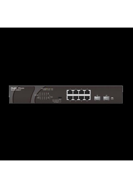 Ruıjıe Reyee RG-ES110GDS-P 8 Port 10/100/1000 8 Port Poe 2 Port Uplınk 120W Yonetılemez Desktop Swıtch