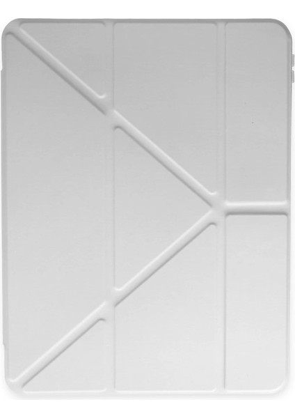 Ipad 9.7 (2018) Kılıf Kalemlikli Mars Tablet Kılıfı - Gri modelleri