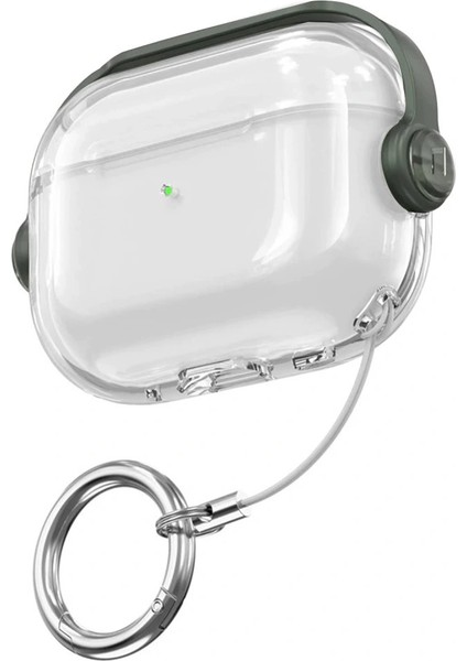 Airpods Pro 3 (3.nesil) Tema Kılıf - Yeşil