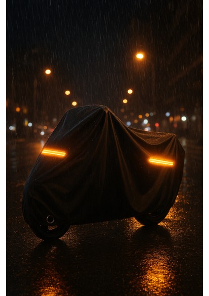 Turuncu Reflektörlü Yamaha Tt 600 E Kilit Uyumlu Siyah Motosiklet Brandası indirimleri