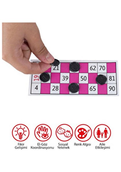 Oyunkafası Yılbaşı Temalı 2'li Oyun Seti Kızma Birader ve Tombala Eğlenceli Aile Oyunları İçin indirimleri