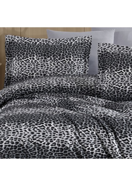 Tek Kişilik Leopar Desen Nevresim Takımı 160X220 | 2 Yastık Kılıfı | Lastikli Çarşaflı 100X200+30 fırsatları