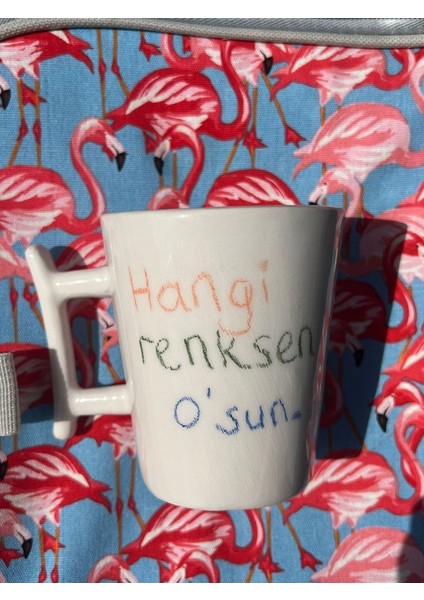 Siz Hayaledin Biz Yazalım Kupalarımız 200ML Kupa Yazılı Model