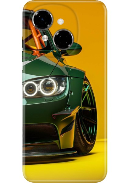 Tecno Spark Go 1 Kılıf Desenli Baskılı Tpu Rubber Kapak Angel Eyes