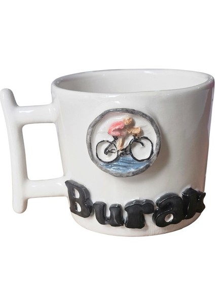 Bisikletcilere Özel Isimli 200ML Kupa