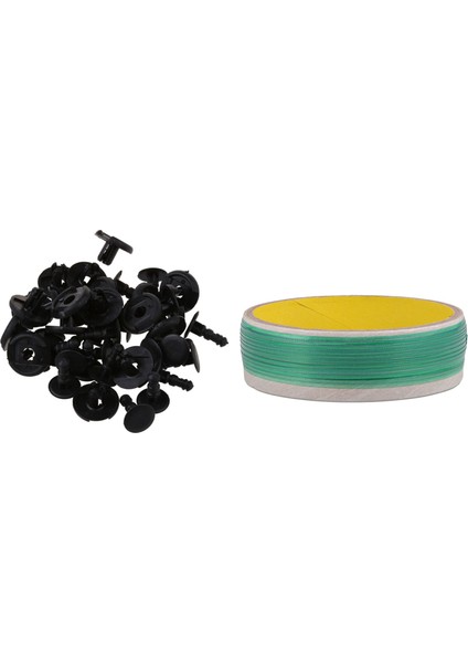 Mazda Toyota Için 20X Fender Tampon Plastik Trim Klipler Vinil Kesme Için 10M Araba Knifless Kesme Bandı (Yurt Dışından)