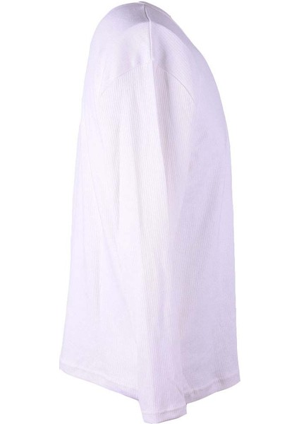 O Yaka Raporlu Interlok Ekru Erkek Sweatshirt 5503 fiyatları