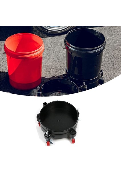 11 5 Inç Kova Dolly Kolay Itme Çıkarılabilir Yuvarlanabilir Kova Dolly 5 Rulo Döner Tekerlekler 360 Derece Dönerek Hareket Etmek Için Döner Tekerlekler (Yurt Dışından) fırsatları