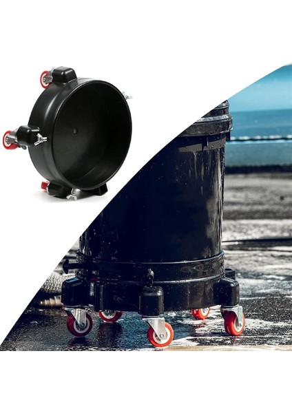 11 5 Inç Kova Dolly Kolay Itme Çıkarılabilir Yuvarlanabilir Kova Dolly 5 Rulo Döner Tekerlekler 360 Derece Dönerek Hareket Etmek Için Döner Tekerlekler (Yurt Dışından) indirimleri