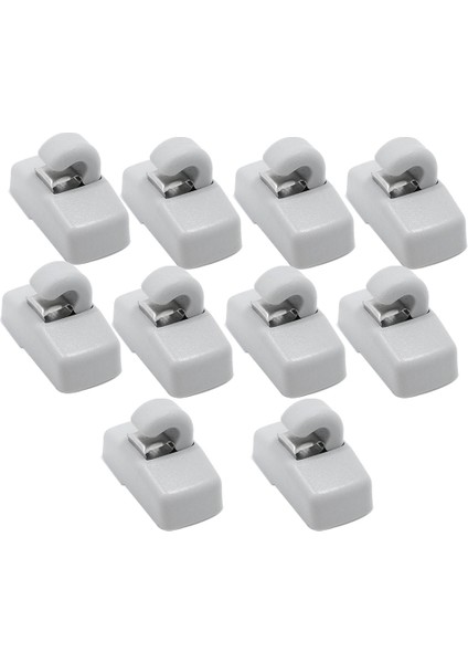 Skoda Fabia Için 10 Pcs 6y Octavia A4 A4 A4 A5 1u 1z Superb B5 3u 3B0857561B Gri Ön Sun Visor Sunvisor Hook Clips Braket (Yurt Dışından) fırsatları