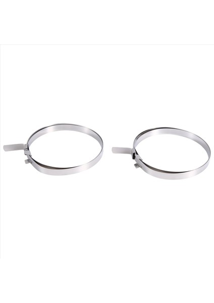 Araç Araç Sabit Hız Cv Boot Kelepçe Klipsli 2 Pcs (Yurt Dışından)