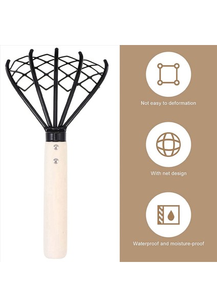 2x Beş Claw Tırmık Korkutucu Aracı Deniz Ürünleri Kabuk Tırmağı (Yurt Dışından) fiyatları