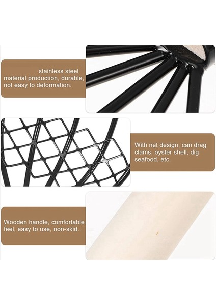 2x Beş Claw Tırmık Korkutucu Aracı Deniz Ürünleri Kabuk Tırmağı (Yurt Dışından) modelleri