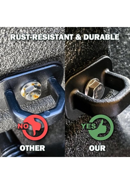 Chevy Silverado Için Ankrajlar Colorado Gmc Sierra Kanyon Kamyon Yatağı Yan Duvar Ankrajı 4 Pcs (Yurt Dışından) indirimleri