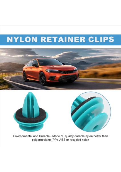 Toyota Için 25 Pcs Trim Panel Naylon Tutucu Klipsleri 90467-10188 (Yurt Dışından) fırsatları