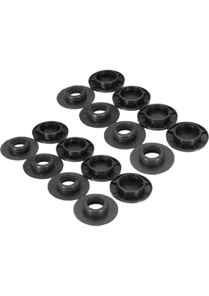 8x Araba Mat Halı Zemin Sabitlik Klipsleri Kelepçeler Kelepçeler Mercedes-Benz Için Güzel Siyah 6680520 (Yurt Dışından)