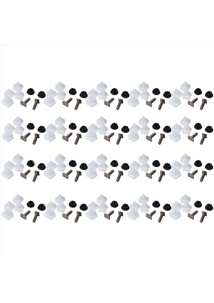 160PC Ön Tekerlek Döşeme Klipsleri Vauxhall Corsa C Için Plastik Metal Vidalı Fındık Seti (Yurt Dışından)
