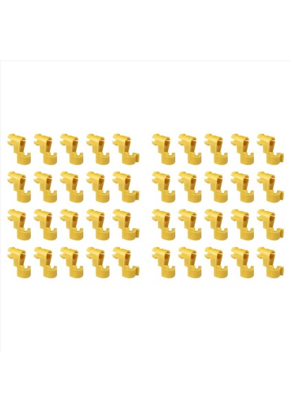 40 Kapı Kilidi 5mm Çubuk Klipsli Sürücü Yan Tutamak Toyota Için (Yurt Dışından)