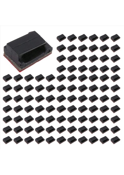 2000 Pcs Yapıştırıcı Kablo Klipsleri Tel Kelepçeler Araç Kablosu Organizatör Kablo Kravat Tutucu (Yurt Dışından) fiyatları