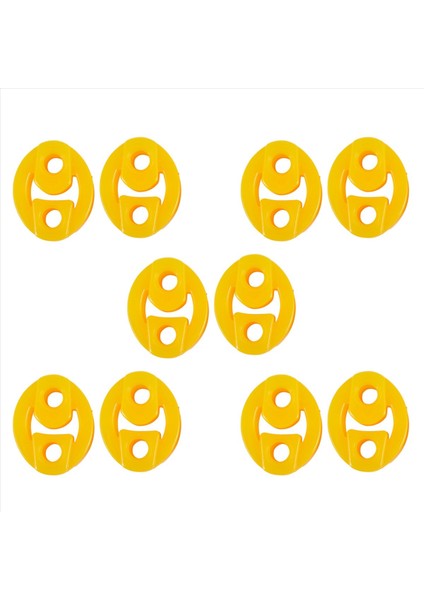 Kauçuk 2 Delik Yarış Arabası Susturucu Egzoz Askı Burcu 10 Adet (Yurt Dışından)