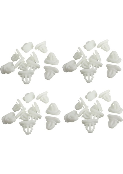 40X Tekerlek Arch Trim Klipler Ford Transit Tourneo Connect Için Plastik Ön Arka (Yurt Dışından)