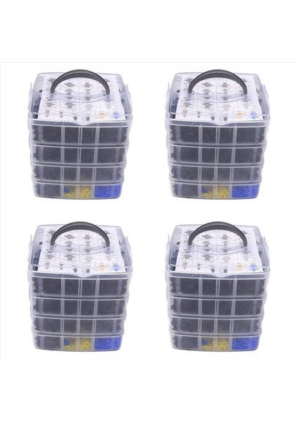 2600PCS Araba Bağlantı Elemanı Klipsleri Karışık Otomatik Bağlantı Elemanı Klipsli Kaplama Paneli Otomatik Tampon Perçin Push Tutma Pimi Araba Aksesuarları (Yurt Dışından)