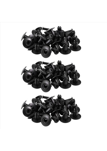 60PCS 81126-37010 Çamurluk Astarı Itme Klipsleri Tutucu (Yurt Dışından)