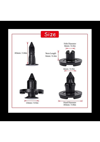 600PCS Push Tip Terleme Klipsleri 8mm Fender Astar Klipsleri Nissan Infiniti Trim Perçin Vücut Bağlantı Müdürlüğü 01553-09321 (Yurt Dışından) fiyatları