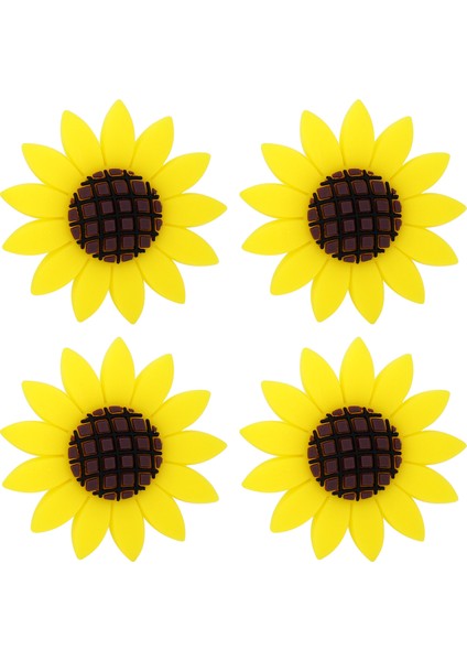 4 Adet Araba Ayçiçeği Aksesuarları Araba Hava Spreyi Ayçiçeği Hava Havalandırma Klipsleri Hava Havalandırma Süslemeleri Arabalar Için Parfüm (Yurt Dışından)
