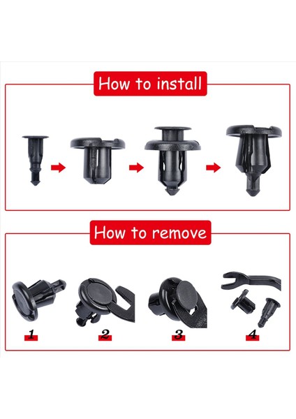 600PCS Tampon Klipsleri 10MM Honda ve Acura Plastik Perçinli Tutucu Klipsleri Için Çamurluk Parlama Dolap 91503-SZ3-003 (Yurt Dışından) indirimleri