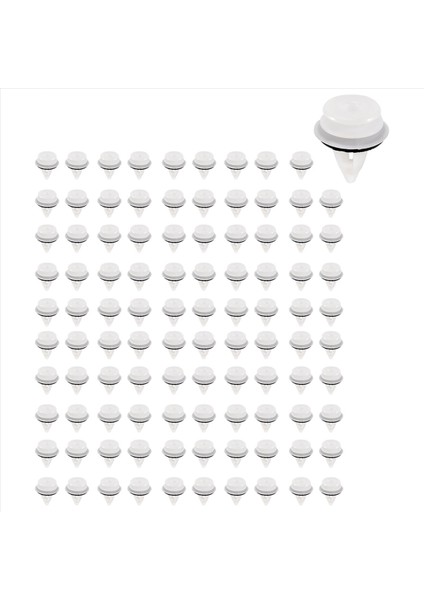 100PCS 51418224768 Plastik Perçinler Klips Bmw E46 E53 E90 E91 E70 Kapı Paneli Otomatik Bağlantı Elemanları Trim Panel Itme Tutucu (Yurt Dışından) modelleri