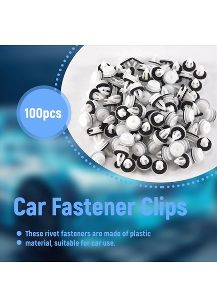 100PCS 51418224768 Plastik Perçinler Klips Bmw E46 E53 E90 E91 E70 Kapı Paneli Otomatik Bağlantı Elemanları Trim Panel Itme Tutucu (Yurt Dışından) fırsatları