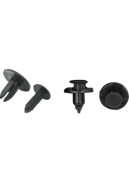150 Pcs Araba Çamurluk Itme Tipi Siyah Plastik Perçinler Bağlantı Elemanı 6mm &amp 8mm (Yurt Dışından) fiyatları