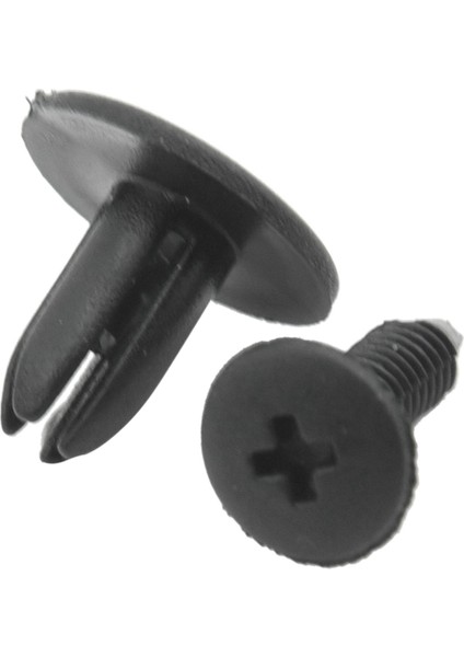 150 Pcs Araba Çamurluk Itme Tipi Siyah Plastik Perçinler Bağlantı Elemanı 6mm &amp 8mm (Yurt Dışından) fırsatları
