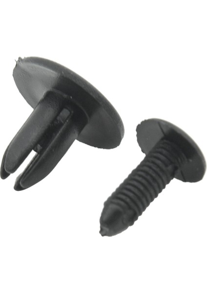 150 Pcs Araba Çamurluk Itme Tipi Siyah Plastik Perçinler Bağlantı Elemanı 6mm &amp 8mm (Yurt Dışından) indirimleri