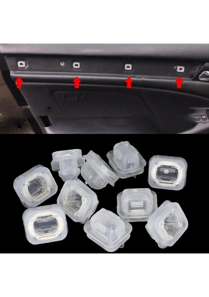 Bmw 3 Serisi Için 40 Pcs E46 E90 E91 E92 E93 X5 E53 Araba Kapısı Iç Gösterge Tablosu Çizgi Trim Panel Kalıp Klipsleri (Yurt Dışından) indirimleri