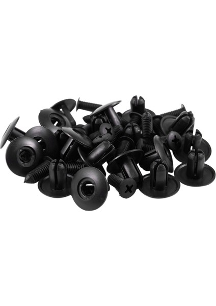 30 Pcs 6mm Delik Dia Siyah Plastik Perçinler Bağlantı Eden Fender Tampon Push &amp 20PCS Fender Astar Itme Klipsleri Tutucu (Yurt Dışından) fiyatları
