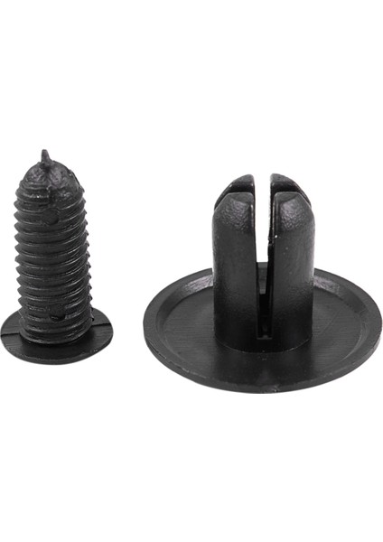 30 Pcs 6mm Delik Dia Siyah Plastik Perçinler Bağlantı Eden Fender Tampon Push &amp 20PCS Fender Astar Itme Klipsleri Tutucu (Yurt Dışından) modelleri