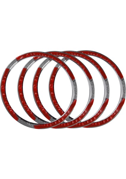 Nissan Qashqai Için J11 2014 - 2018 Krom Otomobil Hoparlör Yüzük Şekli Sticker Iç Çerçeve Hoparlör Kapak Otomobil Parçaları (Yurt Dışından) fırsatları