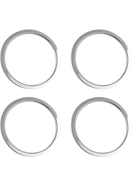 Nissan Qashqai Için J11 2014 - 2018 Krom Otomobil Hoparlör Yüzük Şekli Sticker Iç Çerçeve Hoparlör Kapak Otomobil Parçaları (Yurt Dışından) indirimleri