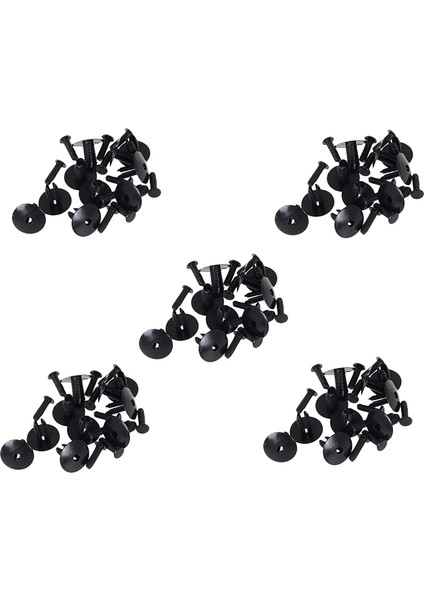 250PCS Taşıyıcılarla Kaplı Fender Perçin Çekerleri Dekoratif Panel Snaps Bmw Ford Gm Peugeot Için Uygun (Yurt Dışından)