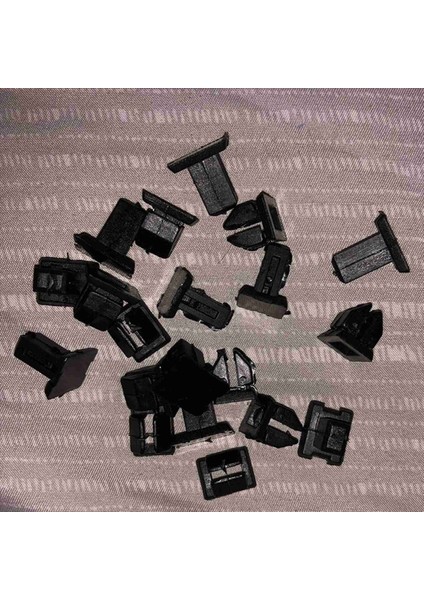 200PCS/SET Kapı Plastik Panel Klips Mercedes Için Push Tutucu Gövde Paneli Klips Benz W124 R129 W140 W202 (Yurt Dışından)