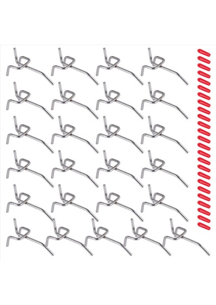 25X Tek Pegboard Kancaları 50MM Tahta Çabuk Duvar Perakende Ekran Mağazası Peg 25MM&#39 Ye Uyar (Yurt Dışından) modelleri