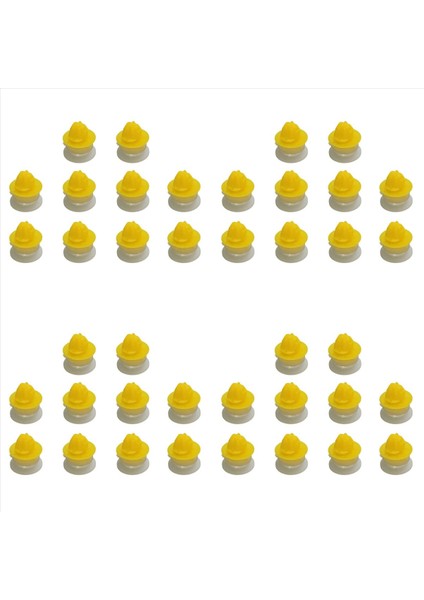 40X Kapı Kalıplama Tekerlek Kemeri Trim Klipler Land Rover 2 3 4 Freelander (Yurt Dışından)