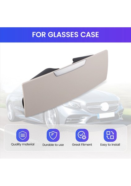 Mercedes-Benz Için Yeni Gözlük Kutusu Kutusu Araba Iç Çatı Güneş Gözlüğü Tutucu C260 E260 E300 E200 GLC260GLC200GLC300 B (Yurt Dışından) indirimleri