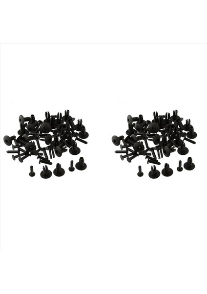 -Bmw 51118174185 Kapı Eşik Tekerlek Arabası Perçinleri Kemer Klipsleri Tutucu Onarımı 200PCS Tampon Trim (Yurt Dışından)