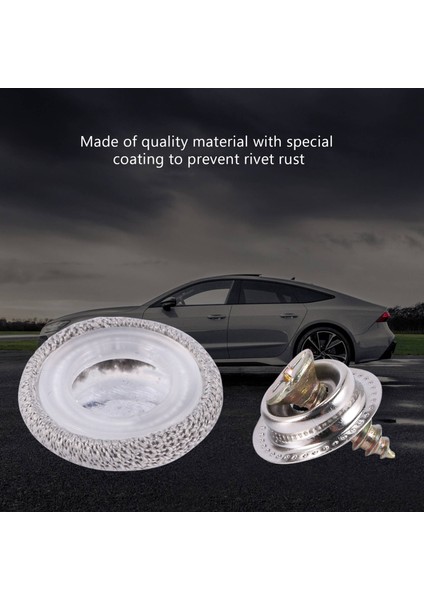 30PCS Araba Tavan Bezi Sabitleme Vidalı Araba Çatı Sabit Toka Snap Perçinler Tutucu Otomotiv Tavan Döşemesi Onarım Düğmesi Gri (Yurt Dışından) modelleri